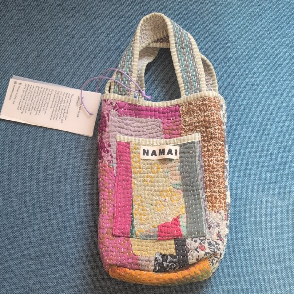 Namai Xoti Mini Zero-Waste Quilted Kantha Bag